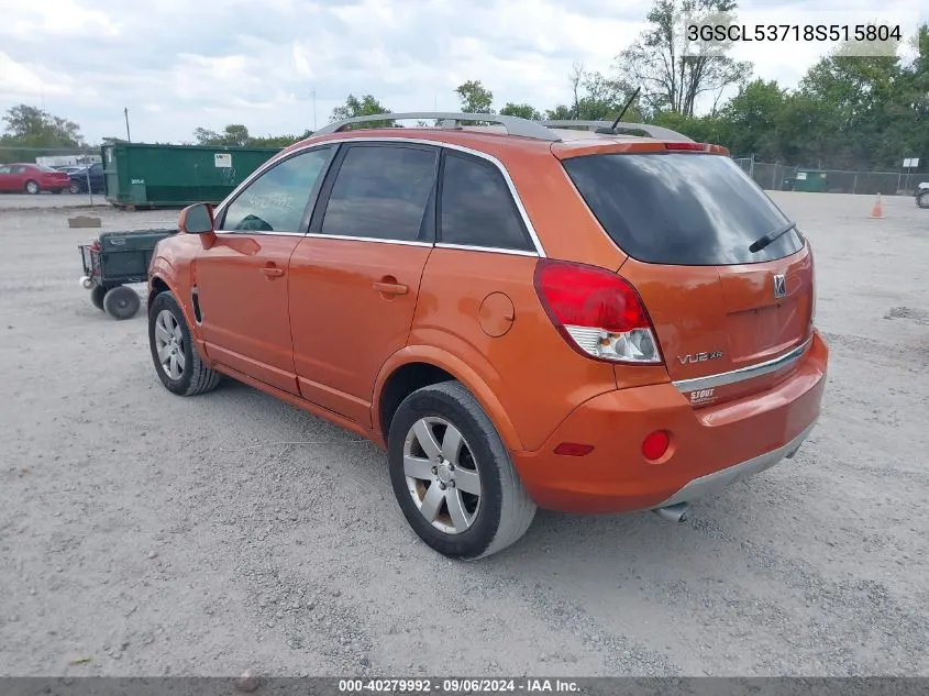 3GSCL53718S515804 2008 Saturn Vue V6 Xr