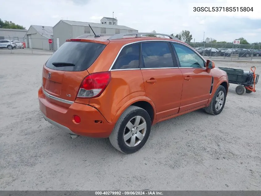 3GSCL53718S515804 2008 Saturn Vue V6 Xr