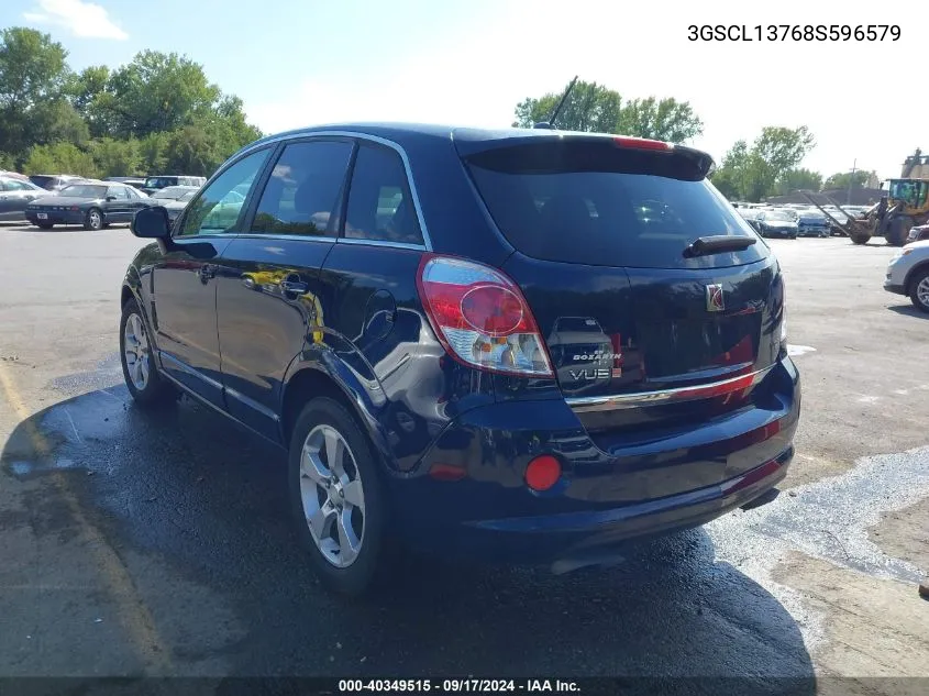 2008 Saturn Vue Red Line VIN: 3GSCL13768S596579 Lot: 40349515