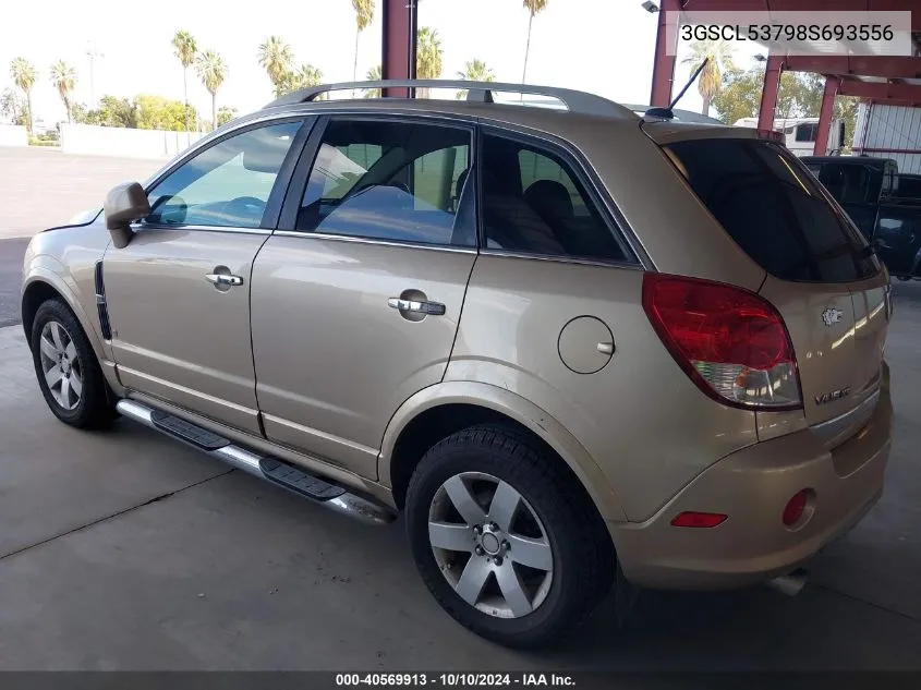 2008 Saturn Vue V6 Xr VIN: 3GSCL53798S693556 Lot: 40569913