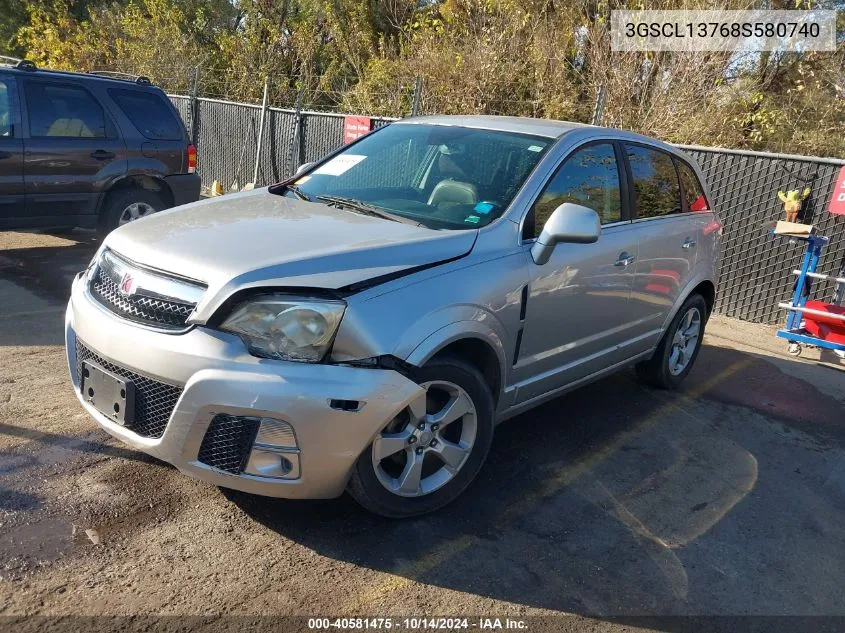 2008 Saturn Vue Red Line VIN: 3GSCL13768S580740 Lot: 40581475