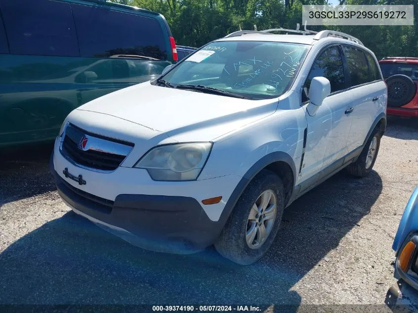 2009 Saturn Vue 4-Cyl Xe VIN: 3GSCL33P29S619272 Lot: 39374190