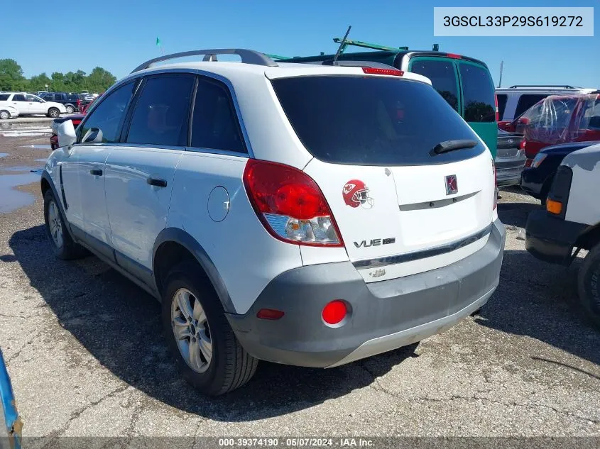 2009 Saturn Vue 4-Cyl Xe VIN: 3GSCL33P29S619272 Lot: 39374190