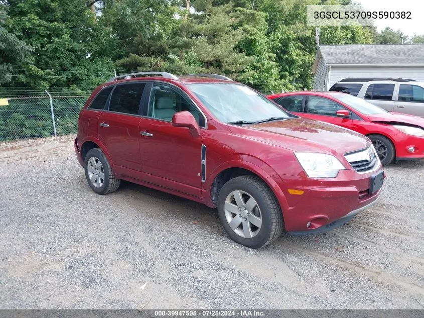 2009 Saturn Vue V6 Xr VIN: 3GSCL53709S590382 Lot: 39947505