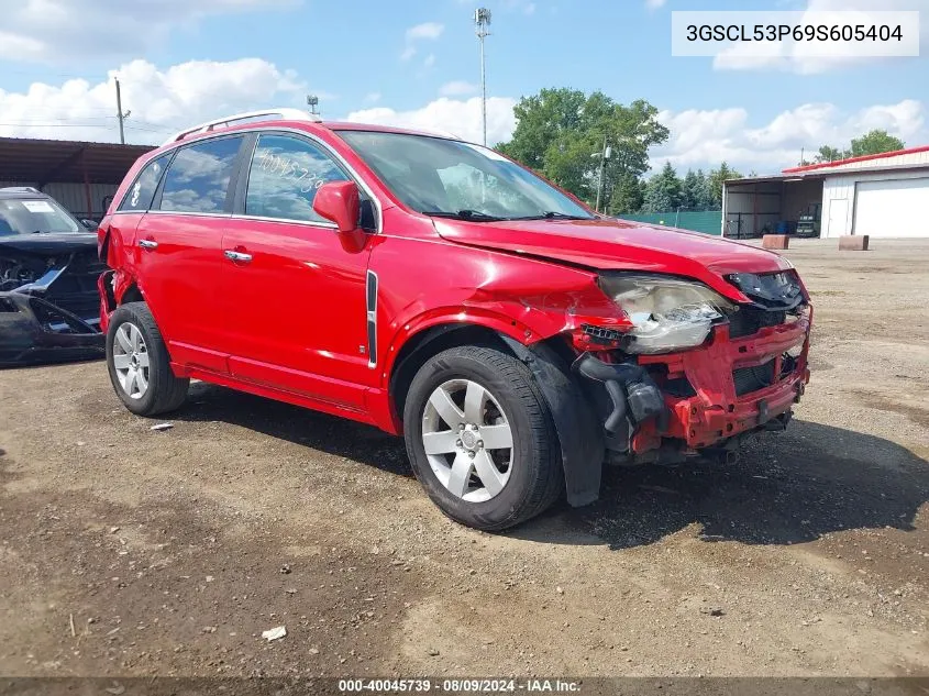 2009 Saturn Vue Xr4 VIN: 3GSCL53P69S605404 Lot: 40045739