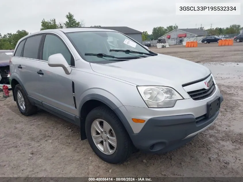 2009 Saturn Vue 4-Cyl Xe VIN: 3GSCL33P19S532334 Lot: 40056414