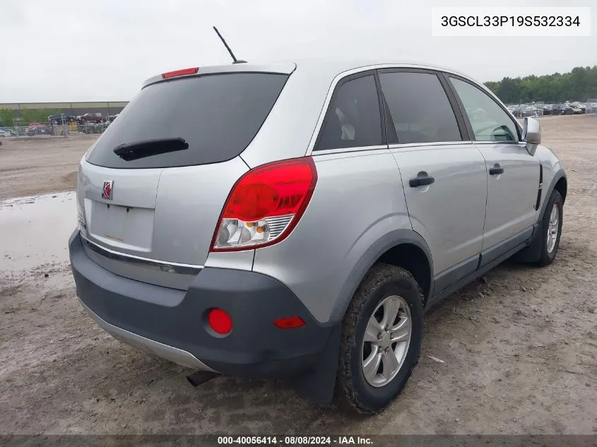 2009 Saturn Vue 4-Cyl Xe VIN: 3GSCL33P19S532334 Lot: 40056414