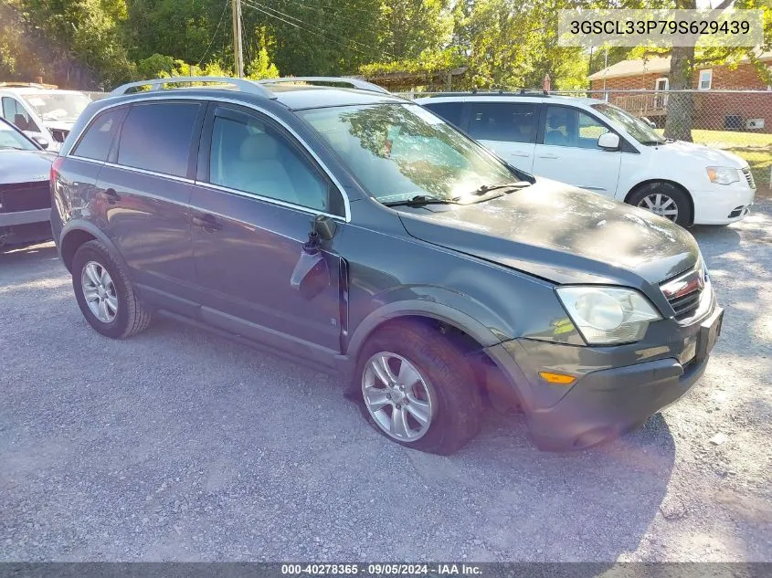 2009 Saturn Vue 4-Cyl Xe VIN: 3GSCL33P79S629439 Lot: 40278365