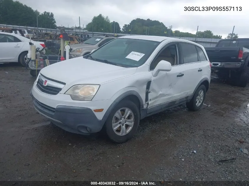 2009 Saturn Vue 4-Cyl Xe VIN: 3GSCL33P09S557113 Lot: 40343832