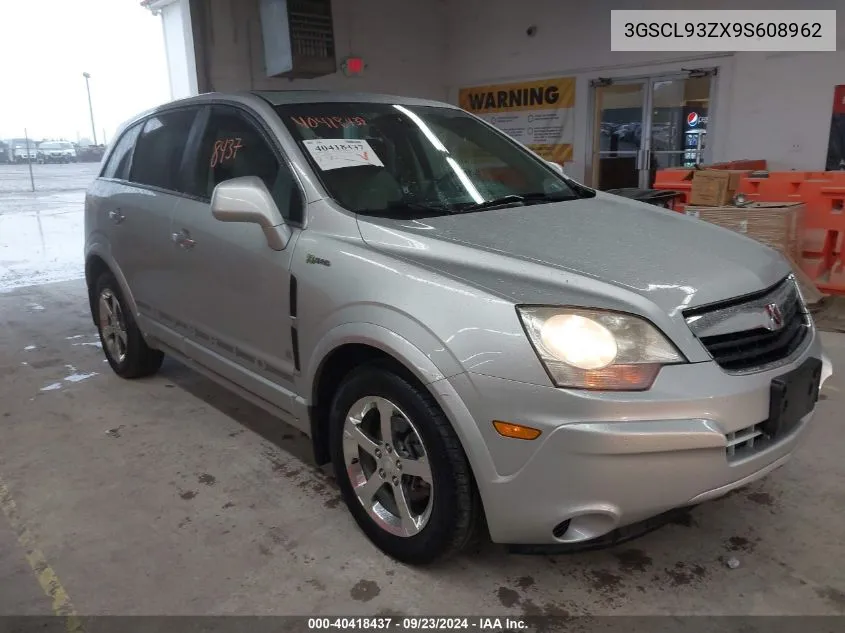 2009 Saturn Vue Hybrid 4-Cyl Base VIN: 3GSCL93ZX9S608962 Lot: 40418437