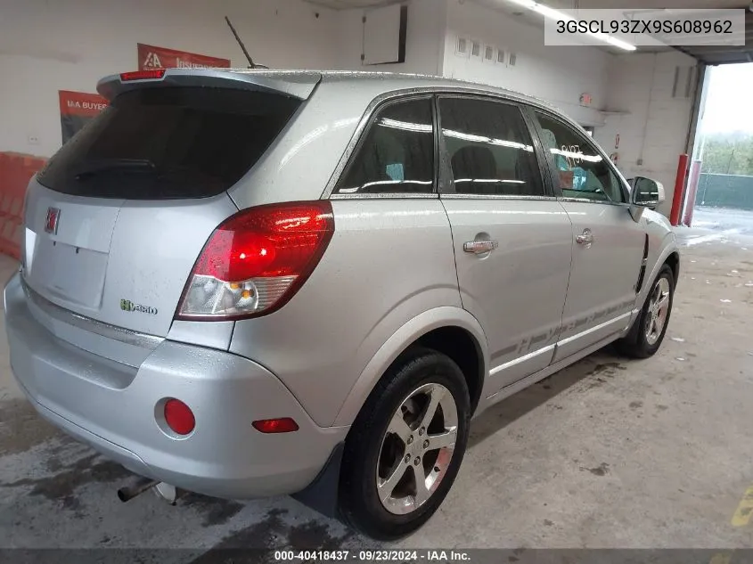 2009 Saturn Vue Hybrid 4-Cyl Base VIN: 3GSCL93ZX9S608962 Lot: 40418437