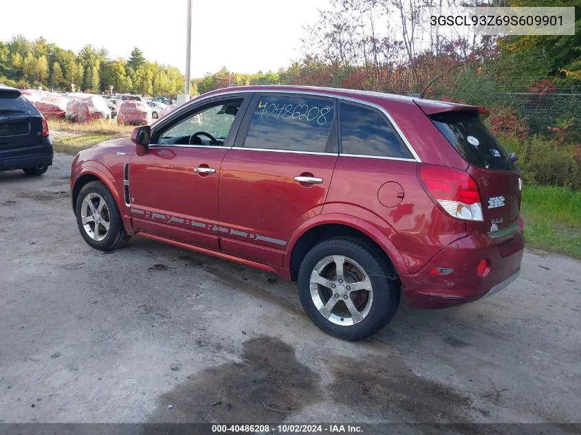 2009 Saturn Vue Hybrid 4-Cyl Base VIN: 3GSCL93Z69S609901 Lot: 40486208