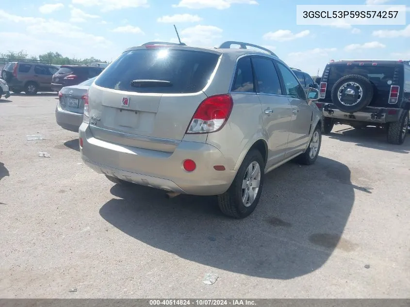 2009 Saturn Vue Xr VIN: 3GSCL53P59S574257 Lot: 40514824