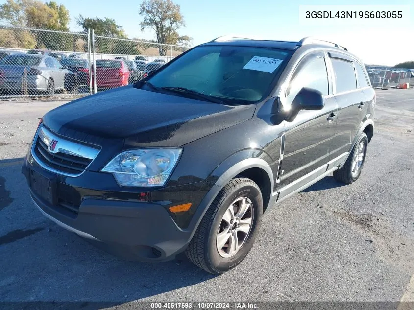 2009 Saturn Vue V6 Xe VIN: 3GSDL43N19S603055 Lot: 40517593