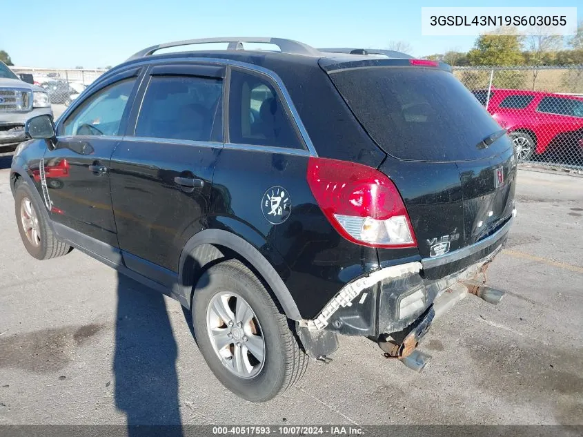 2009 Saturn Vue V6 Xe VIN: 3GSDL43N19S603055 Lot: 40517593