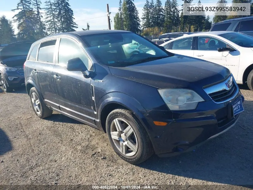 2009 Saturn Vue Hybrid 4-Cyl Base VIN: 3GSCL93Z99S583942 Lot: 40522054