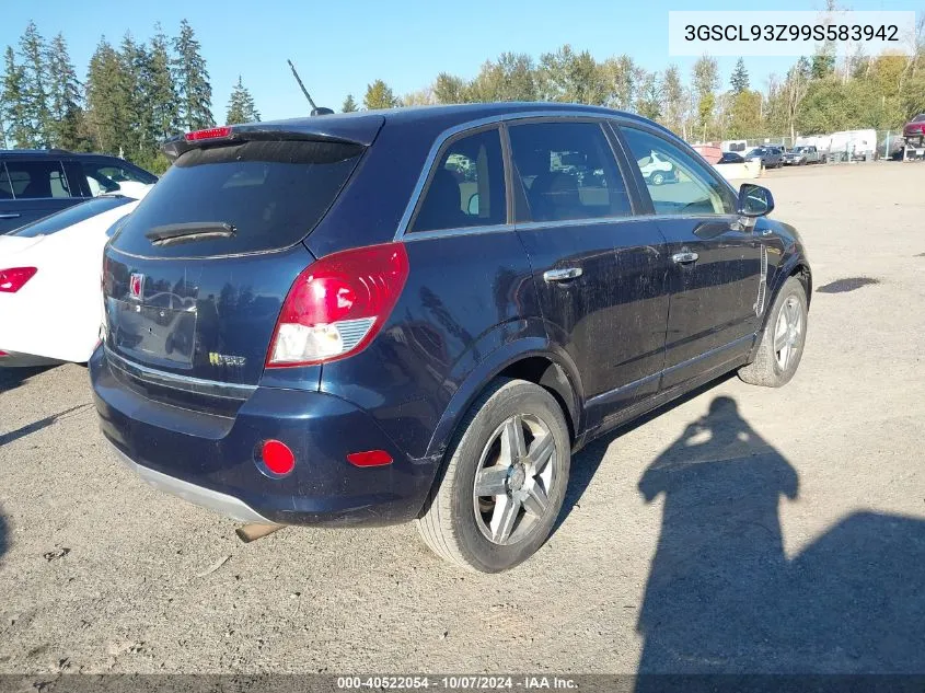 2009 Saturn Vue Hybrid 4-Cyl Base VIN: 3GSCL93Z99S583942 Lot: 40522054