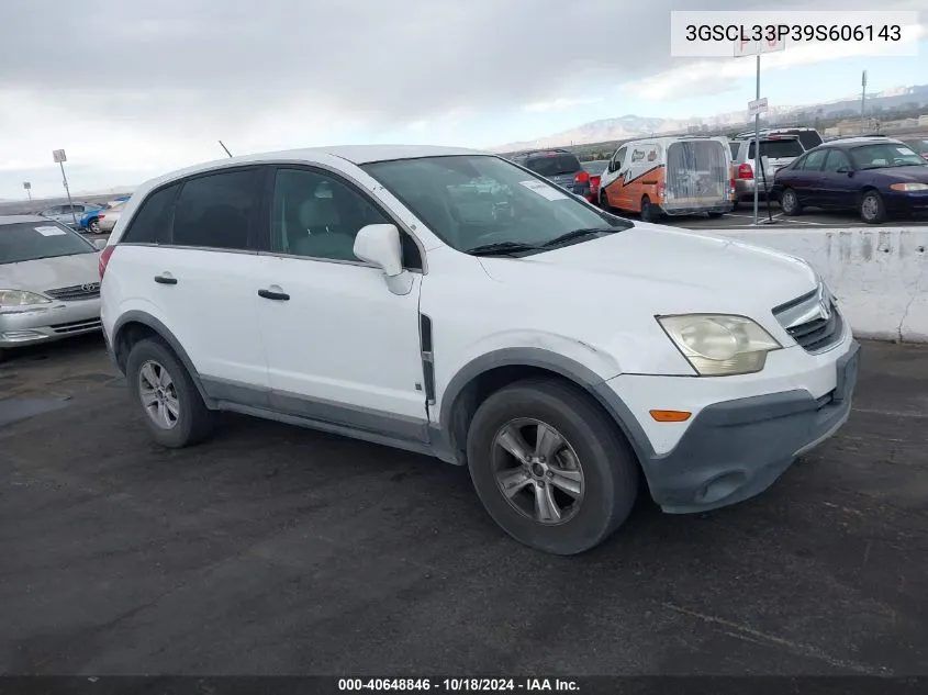 2009 Saturn Vue 4-Cyl Xe VIN: 3GSCL33P39S606143 Lot: 40648846