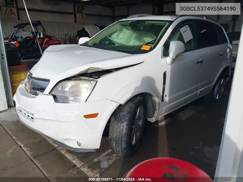 2009 Saturn Vue V6 Xr VIN: 3GSCL53749S564190 Lot: 40766971