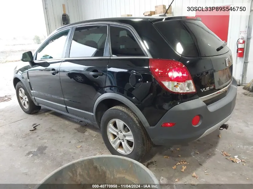 2009 Saturn Vue 4-Cyl Xe VIN: 3GSCL33P89S546750 Lot: 40770958