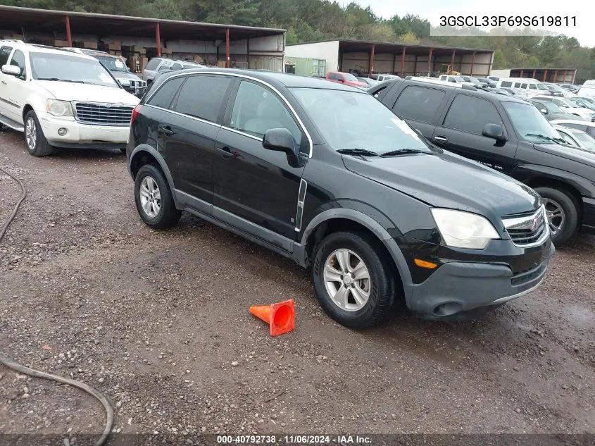 2009 Saturn Vue 4-Cyl Xe VIN: 3GSCL33P69S619811 Lot: 40792738