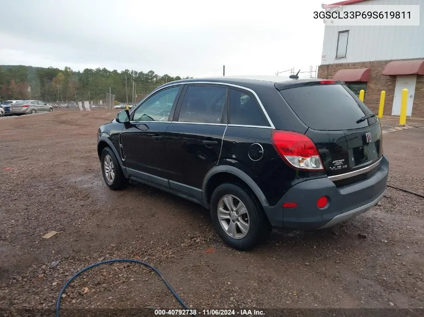 2009 Saturn Vue 4-Cyl Xe VIN: 3GSCL33P69S619811 Lot: 40792738