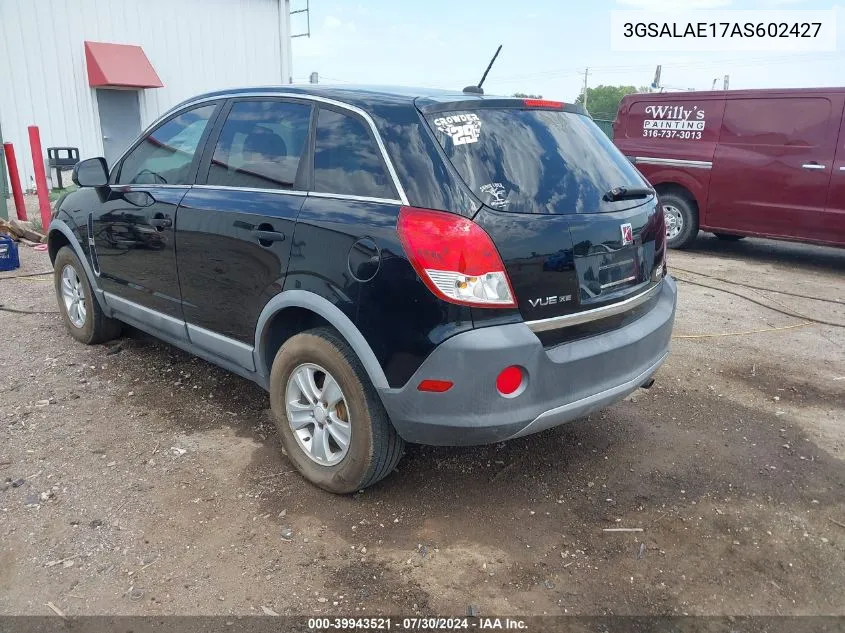 3GSALAE17AS602427 2010 Saturn Vue Xe