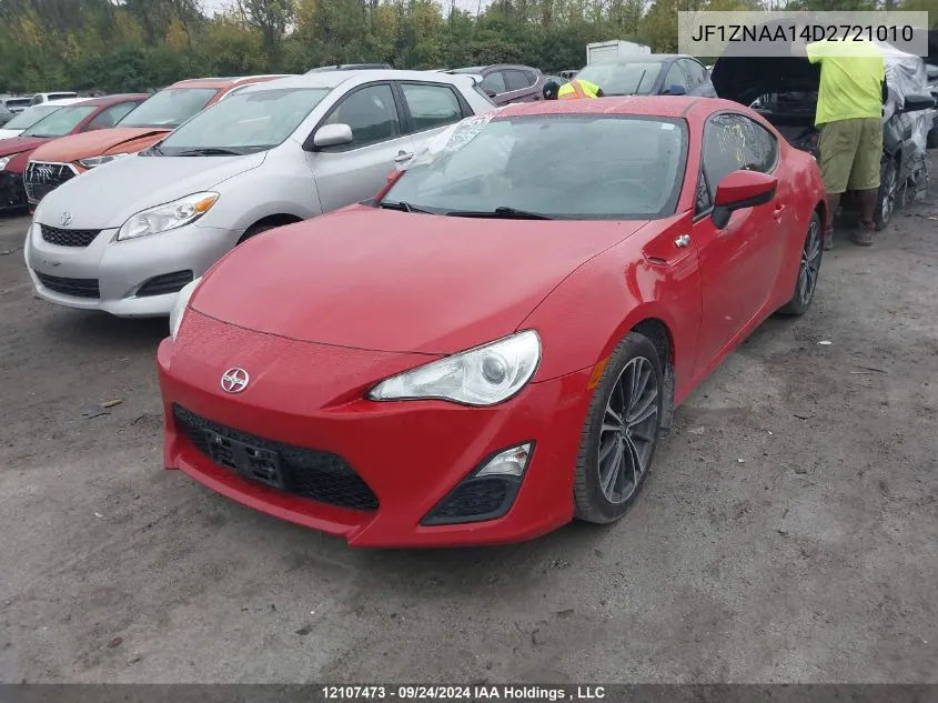 JF1ZNAA14D2721010 2013 Toyota Scion Fr-S