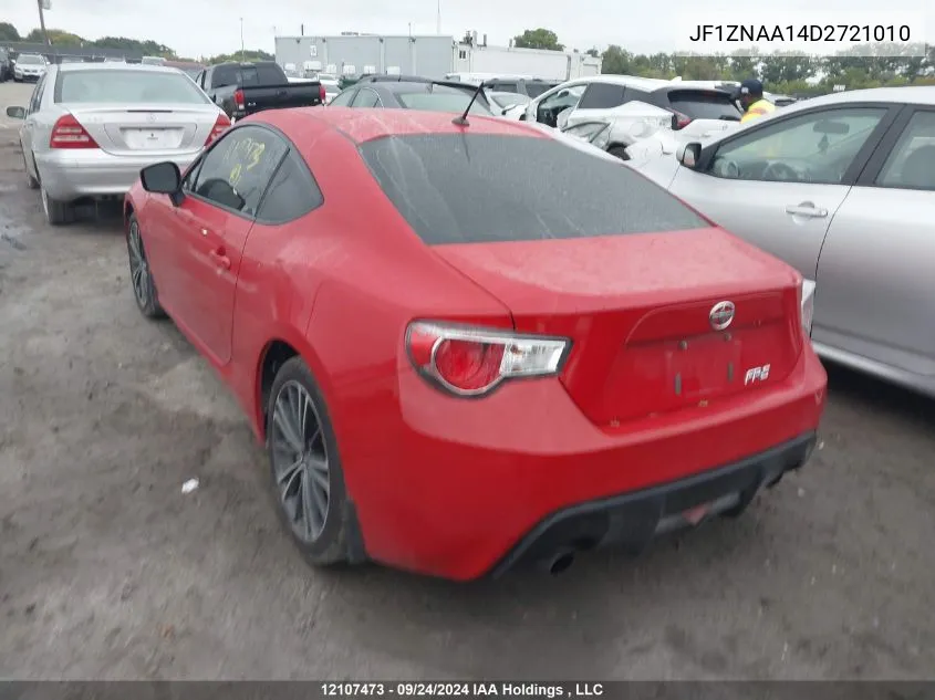 JF1ZNAA14D2721010 2013 Toyota Scion Fr-S