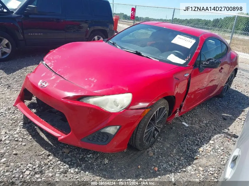 JF1ZNAA14D2700898 2013 Scion Fr-S