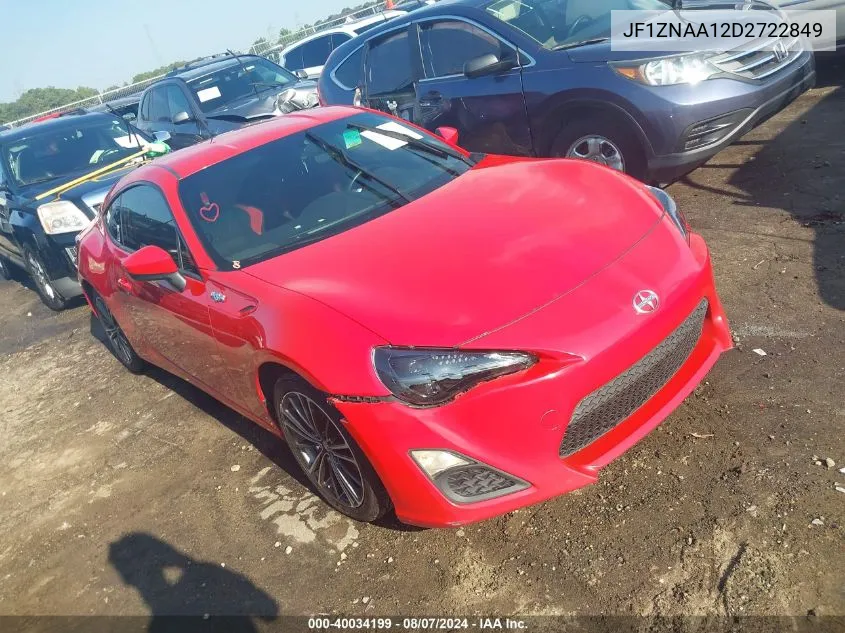 JF1ZNAA12D2722849 2013 Scion Fr-S