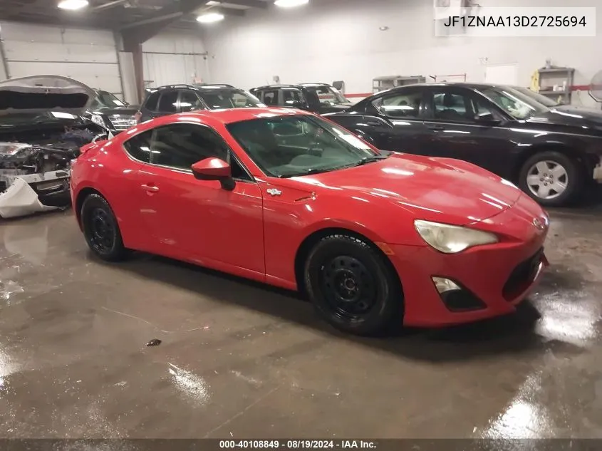 2013 Scion Fr-S VIN: JF1ZNAA13D2725694 Lot: 40108849