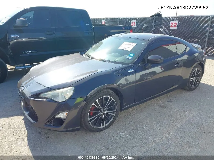 JF1ZNAA18D2729952 2013 Scion Fr-S