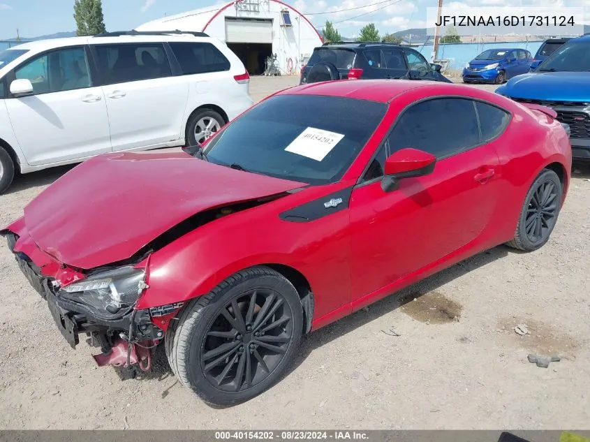 2013 Scion Fr-S VIN: JF1ZNAA16D1731124 Lot: 40154202