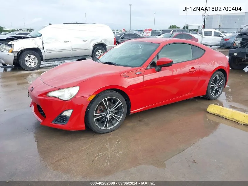 JF1ZNAA18D2700404 2013 Scion Fr-S