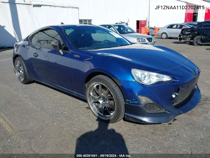 JF1ZNAA11D2702415 2013 Scion Fr-S