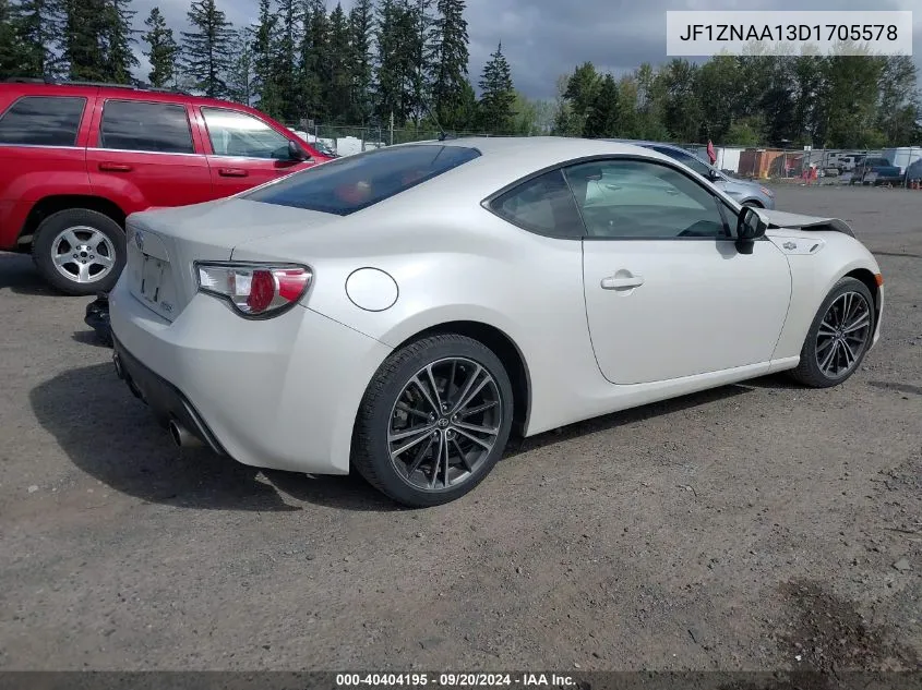 2013 Scion Fr-S VIN: JF1ZNAA13D1705578 Lot: 40404195