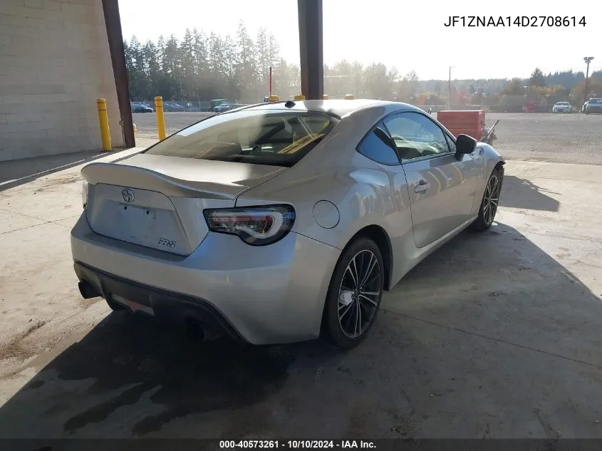 2013 Scion Fr-S VIN: JF1ZNAA14D2708614 Lot: 40573261