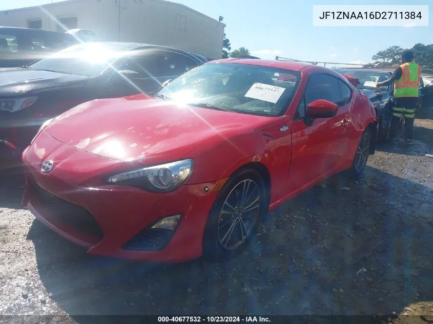 2013 Scion Fr-S VIN: JF1ZNAA16D2711384 Lot: 40677532