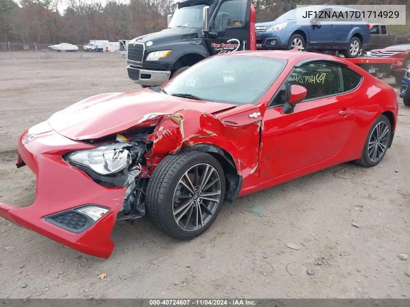 2013 Scion Fr-S VIN: JF1ZNAA17D1714929 Lot: 40724607