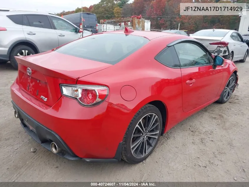 2013 Scion Fr-S VIN: JF1ZNAA17D1714929 Lot: 40724607