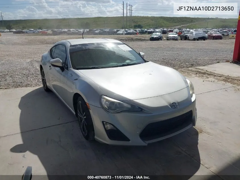 2013 Scion Fr-S VIN: JF1ZNAA10D2713650 Lot: 40760873