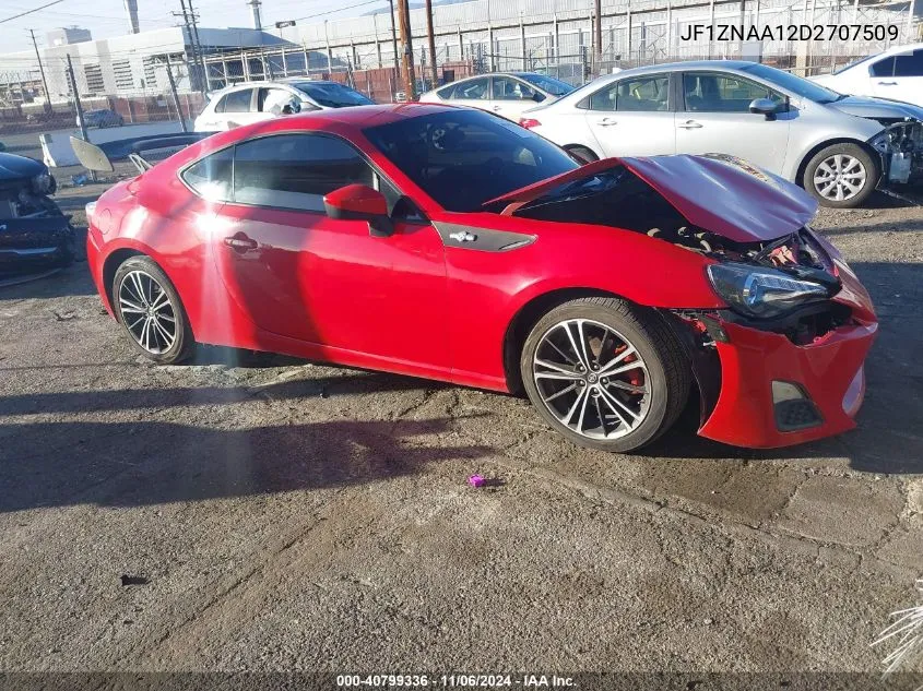 2013 Scion Fr-S VIN: JF1ZNAA12D2707509 Lot: 40799336