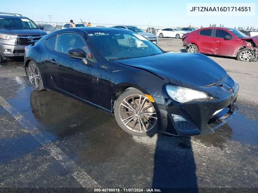 2013 Scion Fr-S VIN: JF1ZNAA16D1714551 Lot: 40799519