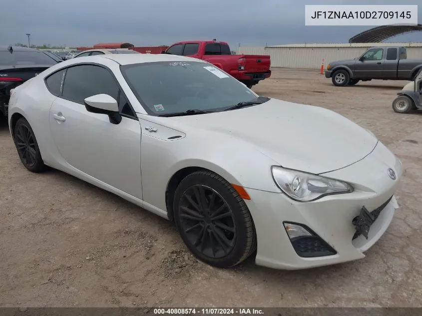 2013 Scion Fr-S VIN: JF1ZNAA10D2709145 Lot: 40808574