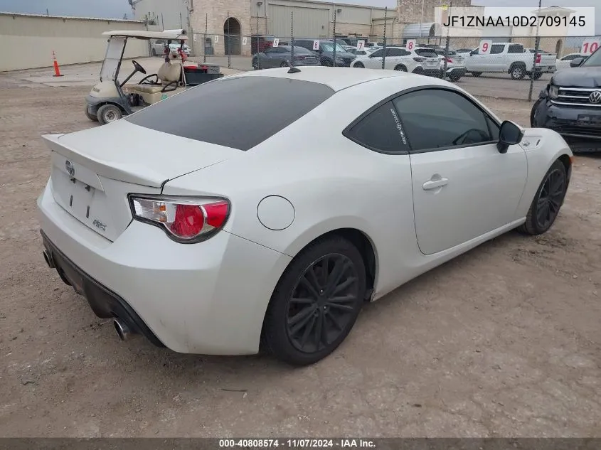 2013 Scion Fr-S VIN: JF1ZNAA10D2709145 Lot: 40808574