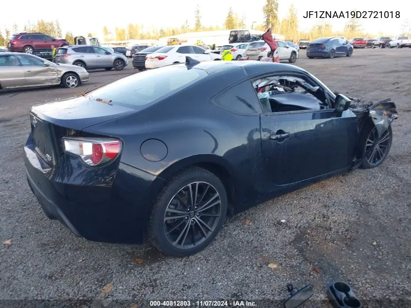 2013 Scion Fr-S VIN: JF1ZNAA19D2721018 Lot: 40812803