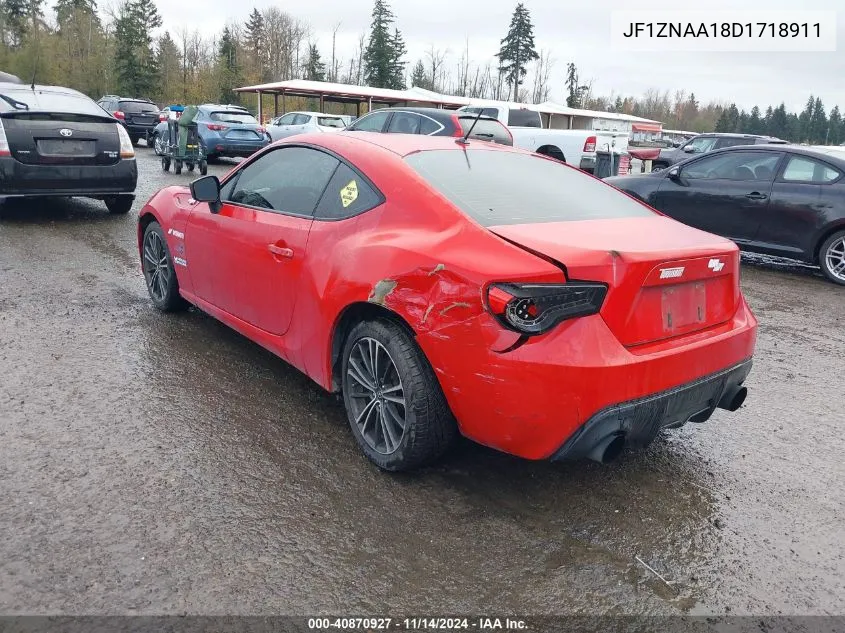 2013 Scion Fr-S VIN: JF1ZNAA18D1718911 Lot: 40870927