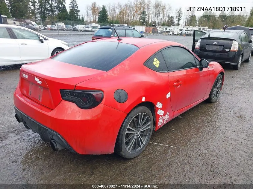 2013 Scion Fr-S VIN: JF1ZNAA18D1718911 Lot: 40870927