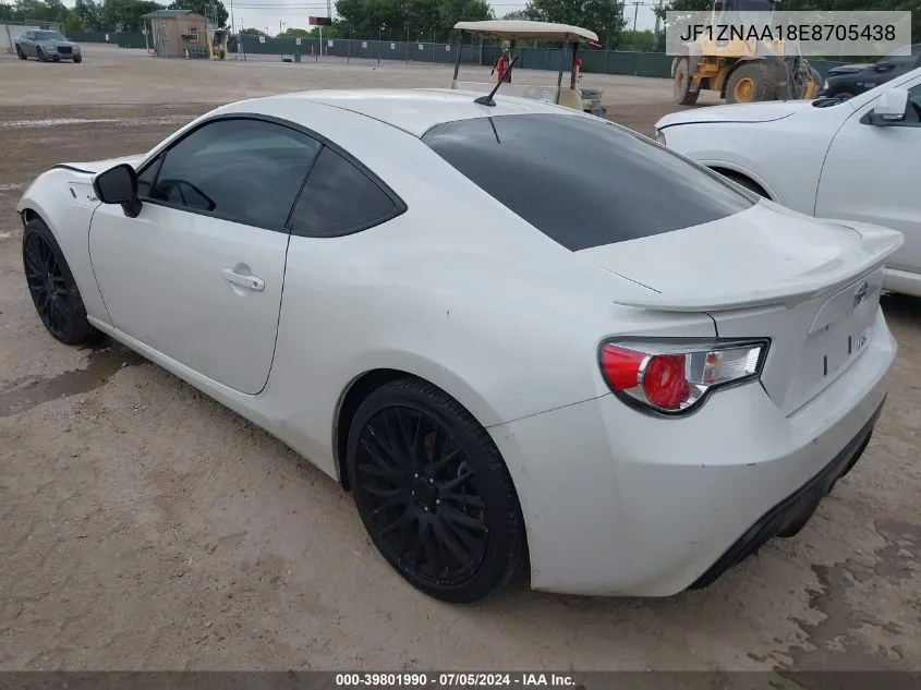 2014 Scion Fr-S VIN: JF1ZNAA18E8705438 Lot: 39801990